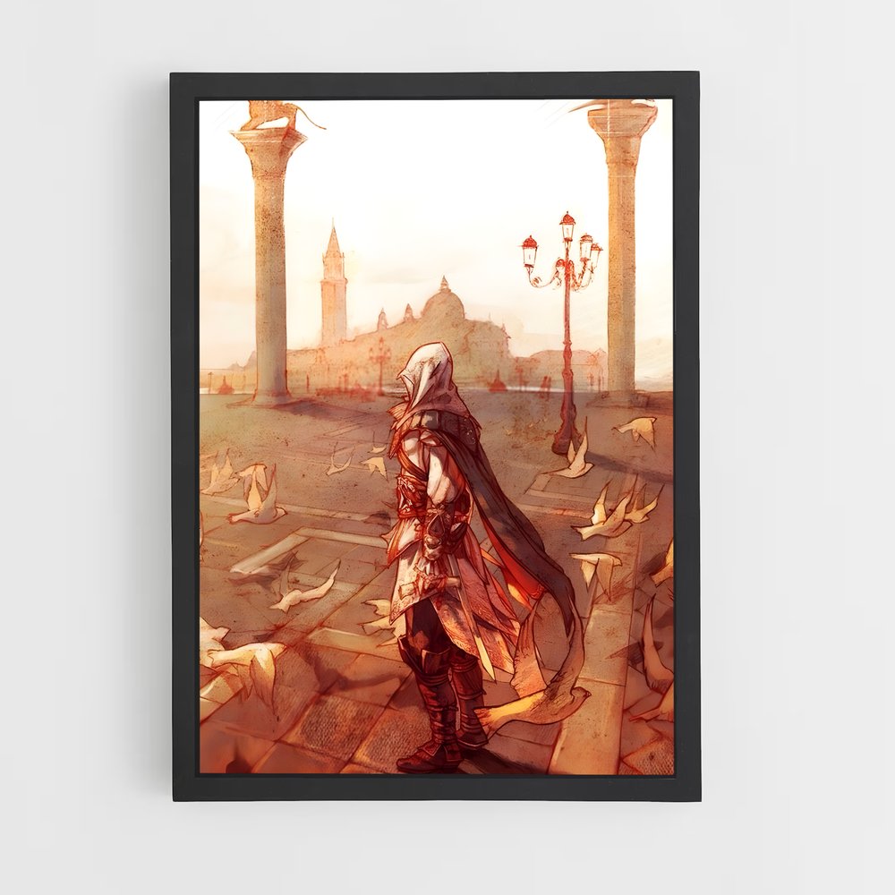 Poster Le Fléau des Templiers – affiche Assassin's Creed (vue 2)